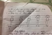 Chép phạt Thể dục bằng tranh vẽ: Cơn ác mộng mới của học sinh