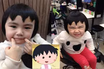 Mái tóc răng cưa nham nhở của thiên thần nhí gây sốt