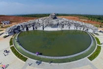 Chiêm ngưỡng tượng đài Mẹ Việt Nam anh hùng từ trên cao