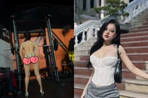Hot girl phòng gym lên tiếng về bộ trang phục phản cảm