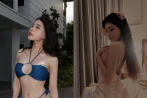 Bạn gái Vũ Văn Thanh hở bạo khoe body vạn người ao ước