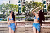 Diện bikini chào hè, ai nghĩ hot girl Ngọc Thảo đã "tuổi băm"