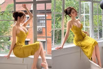 Khoe ảnh bên khủng cửa sổ, hot girl triệu fan xứ Trung gây bão