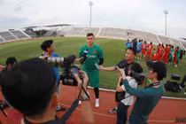 Đặng Văn Lâm nói gì sau buổi tập đầu tiên trước King's Cup 2019?