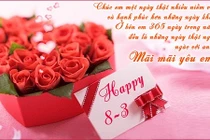 Những lời chúc 8/3 hay nhất gửi mẹ và "người ấy"