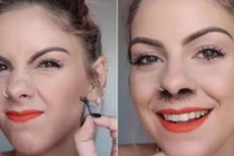 "Khiếp đảm" trào lưu nối lông mũi dài ngoằng đang khuấy đảo CĐM