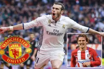 Chuyển nhượng bóng đá mới nhất: M.U cuỗm cả Bale và Griezmann