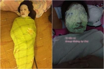 Đi về muộn, anh chồng hết hồn với màn đắp mặt nạ của vợ