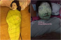 Đi về muộn, anh chồng hết hồn với màn đắp mặt nạ của vợ