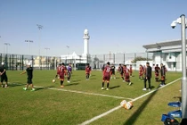 U23 Việt Nam khó chịu với thời tiết quái gở tại Qatar