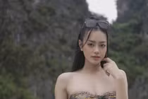 Nhan sắc thủ môn cao 1,77 m dự thi Miss World Vietnam 2023