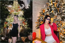 Dàn gái xinh Việt và cuộc đua đọ sắc bên cây thông Noel