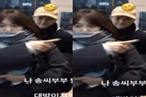 Song Hye Kyo bịt kín mặt cùng ông xã Song Joong Ki đi xem nhạc kịch