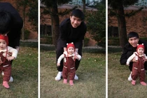 Vợ chồng Đoàn Văn Hậu khoe món quà tuyệt vời năm mới 2025