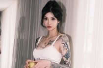 Hot girl xăm trổ Trung Quốc khoe giao diện xinh đẹp cực chất