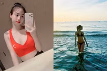 Hot girl đội tuyển nữ Việt Nam khoe vòng eo con kiến bỏng mắt