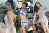 Hội vợ cầu thủ Việt khởi động đường đua bikini mùa hè