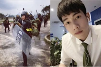 Ngoại hình tựa "nam thần" của chàng hot boy cảnh sát Huế