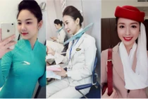 Ngắm loạt hotgirl chứng minh ngành hàng không toàn cực phẩm