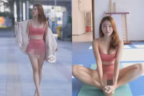 Mặc quần tập gym ra đường, gái xinh "mất điểm" vì điều này