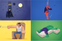 Dáng ngủ bá đạo của những nhân vật siêu anh hùng