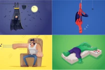 Dáng ngủ bá đạo của những nhân vật siêu anh hùng