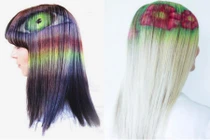 Dân mạng “phát rồ” với phong cách tóc cầu vồng