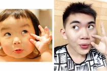 Trào lưu cover biểu cảm siêu dễ thương của nhóc tì Nhật Bản