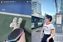 Cô gái năm ấy Đoàn Văn Hậu bỏ lỡ lấn sân chơi pickleball