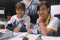 Cán bộ truyền thông Việt Nam xinh như mộng ở SEA Games 29