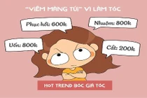 Hội chị “bán than” với thảm họa làm tóc dịp Tết