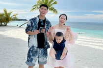 Đi nghỉ lễ sang chảnh, Đỗ Duy Mạnh thông báo vợ bầu lần 2