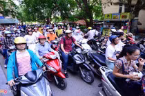 Ảnh đẹp về sĩ tử đi thi ngày đầu tiên ở Hà Nội