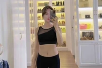 Nhan sắc ngày càng thăng hạng, vóc dáng "siêu nuột" của Diệp Lâm Anh