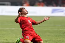Minh Vương từ “kép phụ” đến người ghi bàn vào lưới Hàn Quốc tại Asiad