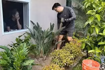 Vợ "Vua cá Koi" khoe biệt phủ ngập tràn hoa trái ở Mỹ