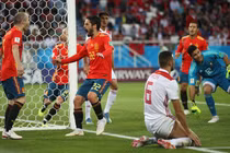 Hòa vất vả Maroc, “bò tót” Tây Ban Nha tiến bước vào vòng 1/8