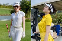 Liên tục check-in sân golf, gái xinh Trâm Anh bị antifan phán sốc