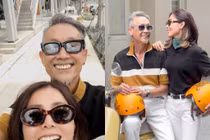 TikToker Ông chú Polo khoe vợ đẹp, đặc biệt hồi trẻ