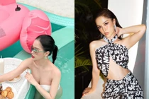 Trở lại sau màn ở ẩn, Trang Pilla diện bikini khoe body "cực cháy"