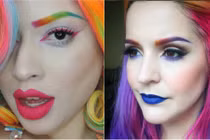 Phát hoảng với "mốt" nhuộm lông mày màu sắc của giới trẻ