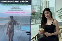 Bạn gái Đặng Văn Lâm chào hè bằng body đốt mắt miễn chê