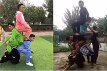 Trào lưu “xếp hình” pose ảnh cùng nhóm bạn thân hot nhất dịp cuối năm