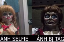 Chết cười với ảnh chế búp bê ma Annabelle dùng camera 360
