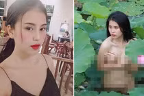 Sau khi dọa “báo” công an, cô gái nude chụp ảnh sen lại tiết lộ "sốc"