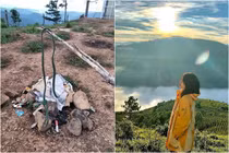 Ngọn đồi săn mây Đà Lạt "tan hoang” vì rác gây bức xúc CĐM