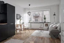 Căn hộ 26,5m2 gọn gàng, tiện nghi thoải mái cho gia đình 3 người