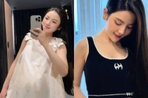 Vợ Quang Hải về dáng thần tốc sau sinh, netizen xin vía