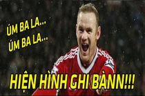Ảnh chế bóng đá: Rooney hiện hình để khỏi bị “đá đít“