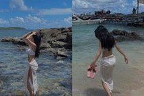 Gái xinh tuổi trăng rằm diện bikini khoe body triệu người si mê